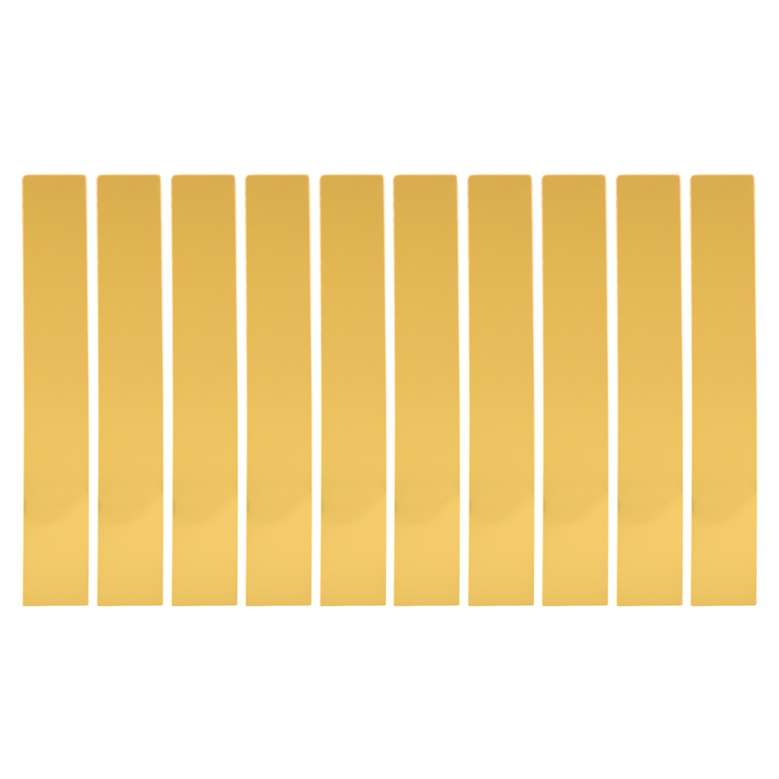 Brand New Wall Sticker Long Strip Sliver/gold/black 5x50cm Accessories