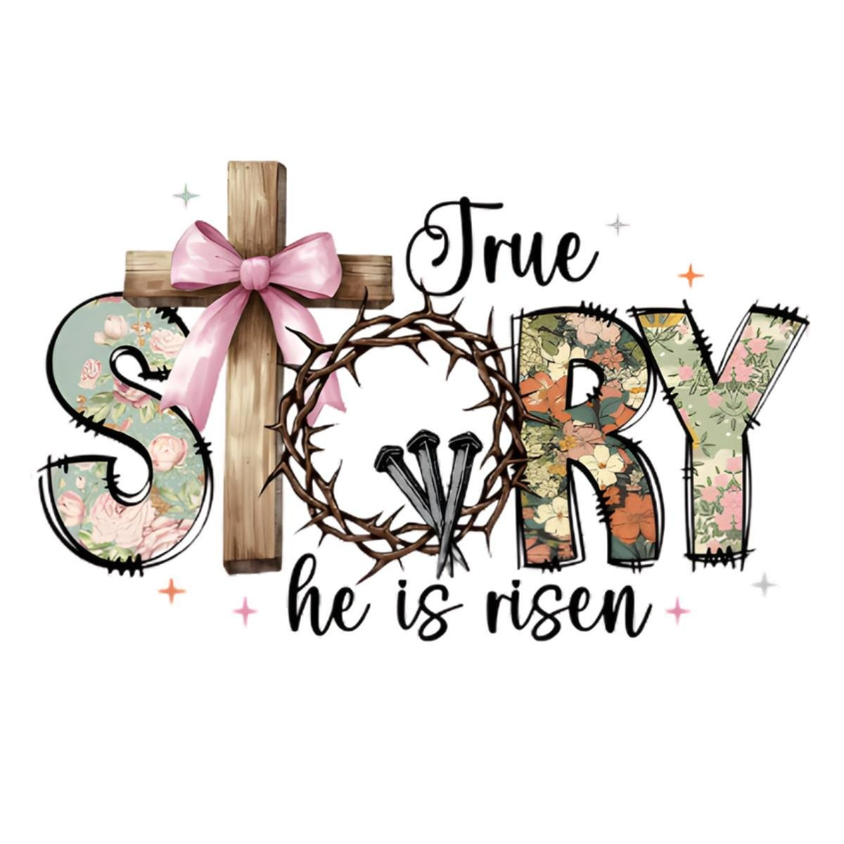 True Story Sticker Decal Laptop Wall Mirror Cup Tumblr Locker