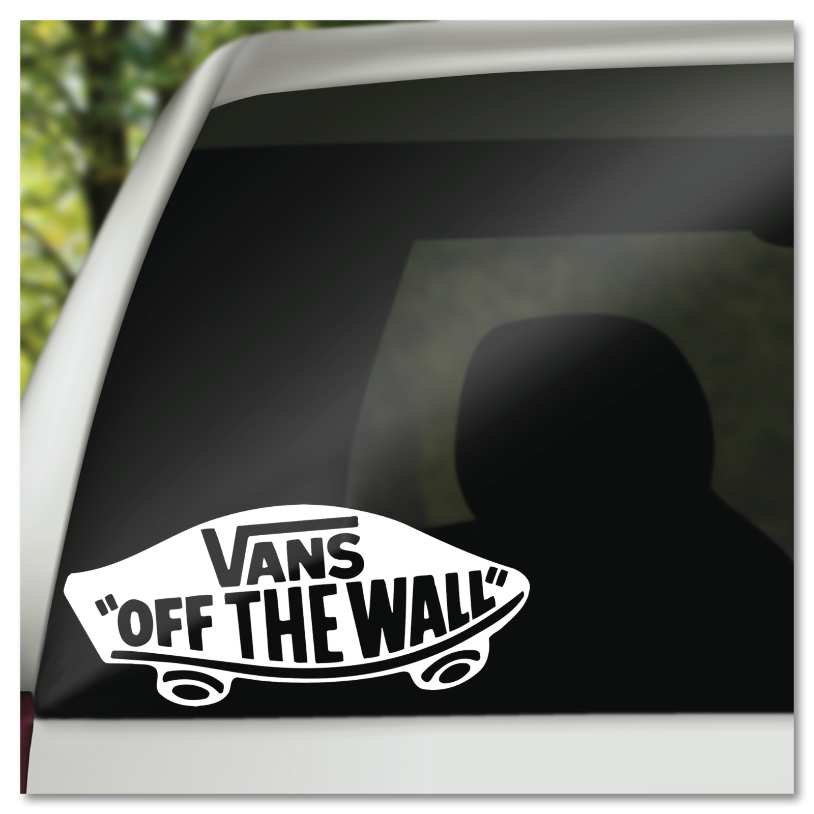 6" Vans Off The Wall Skateboard Vinyl Decal Sticker