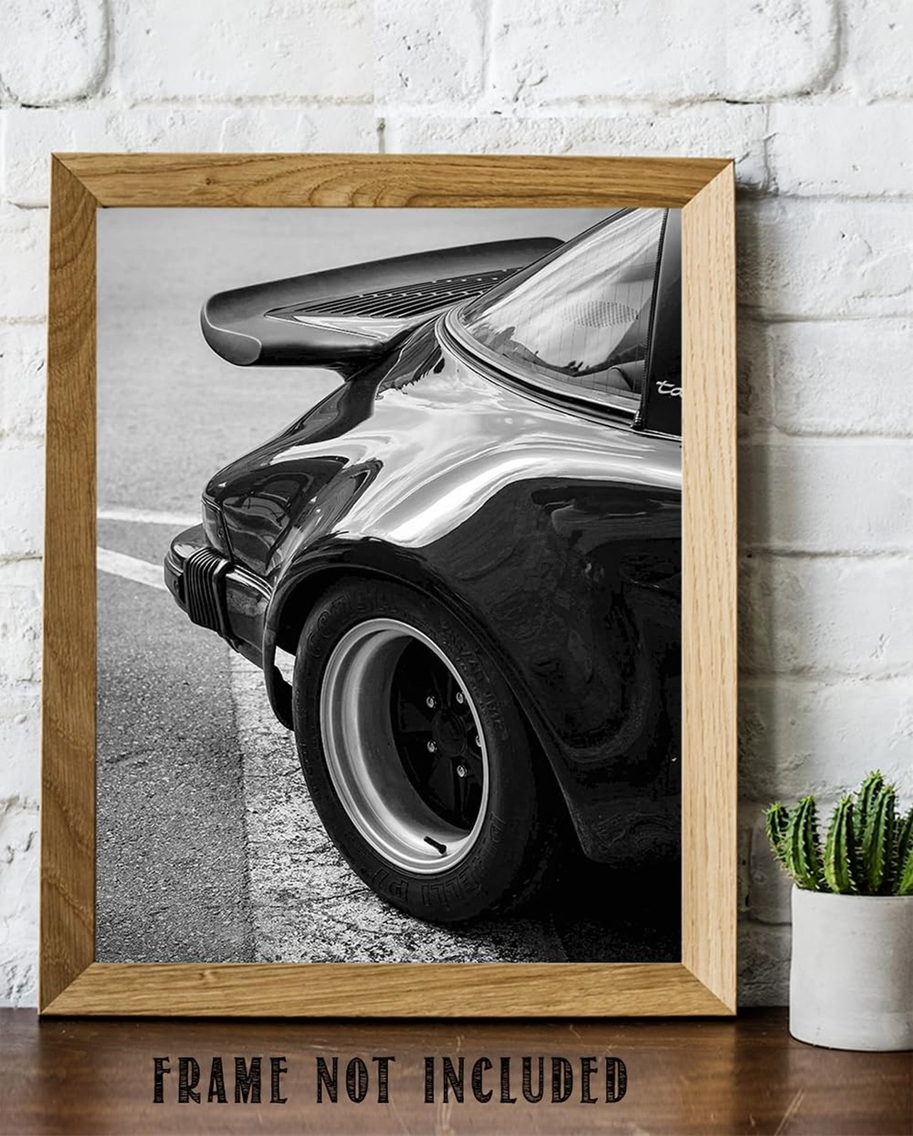 Porsche 911 Fin – Luxury Car Photography 11×14 Unframed Print, Sleek Curves, …