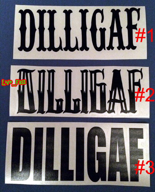 DO I LOOK LIKE I GIVE A F DECAL STICKER VINYL harley rirder biker mc acronym