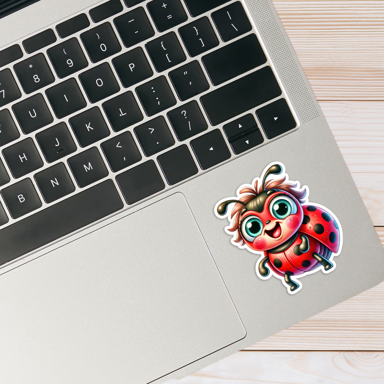 Cute Ladybug – Vinyl Decal Sticker – Car Window Laptop – #529