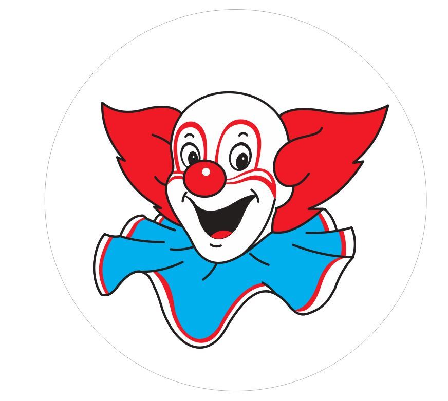 Bozo The Clown Sticker Decal R370