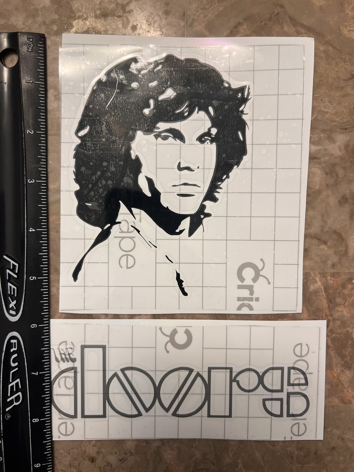 The Doors decal vinyl. High Quality Vinyl. SEE DESCRIPTION