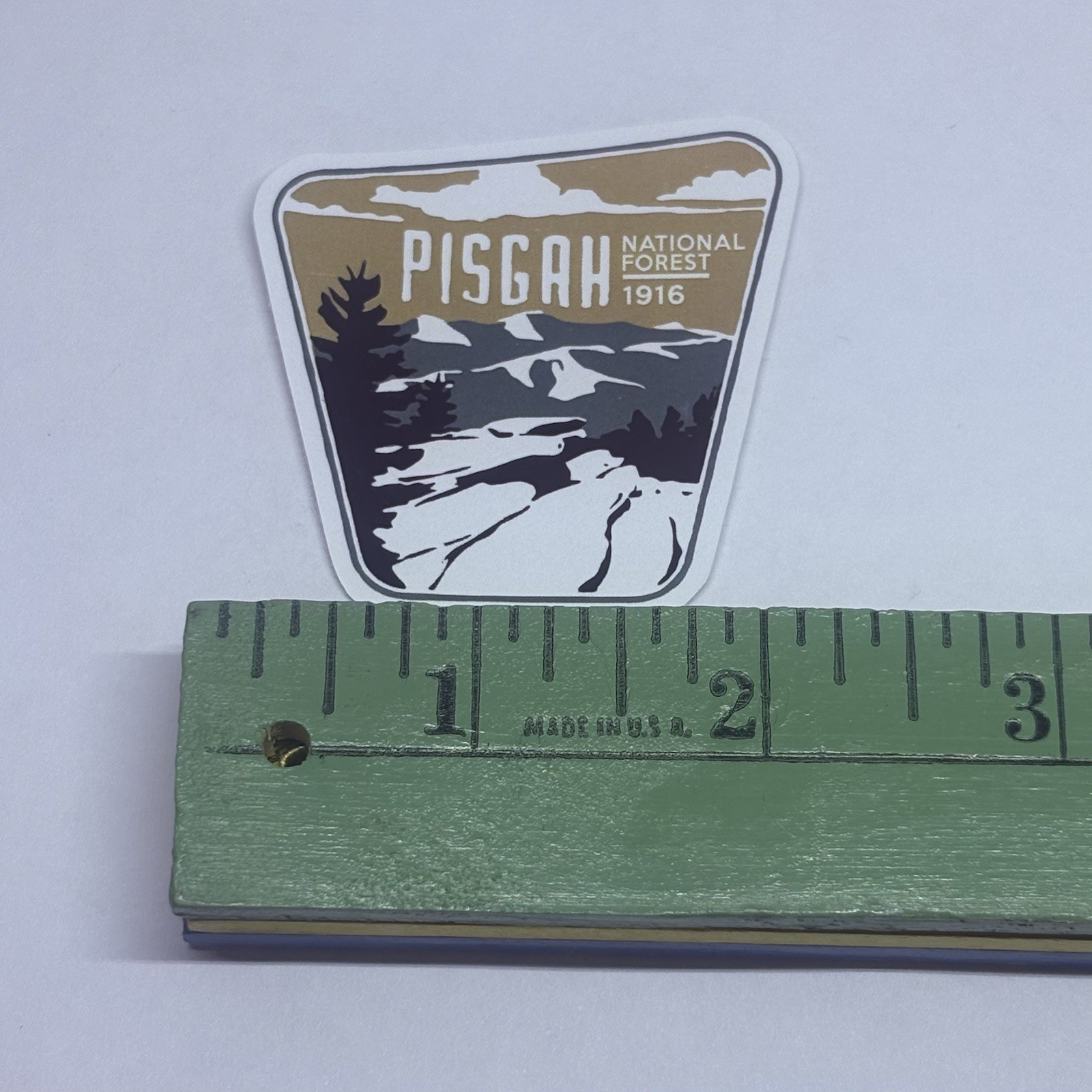 Pisgah National Forest Sticker Decal Travel Souvenir Art North Carolina Tc6