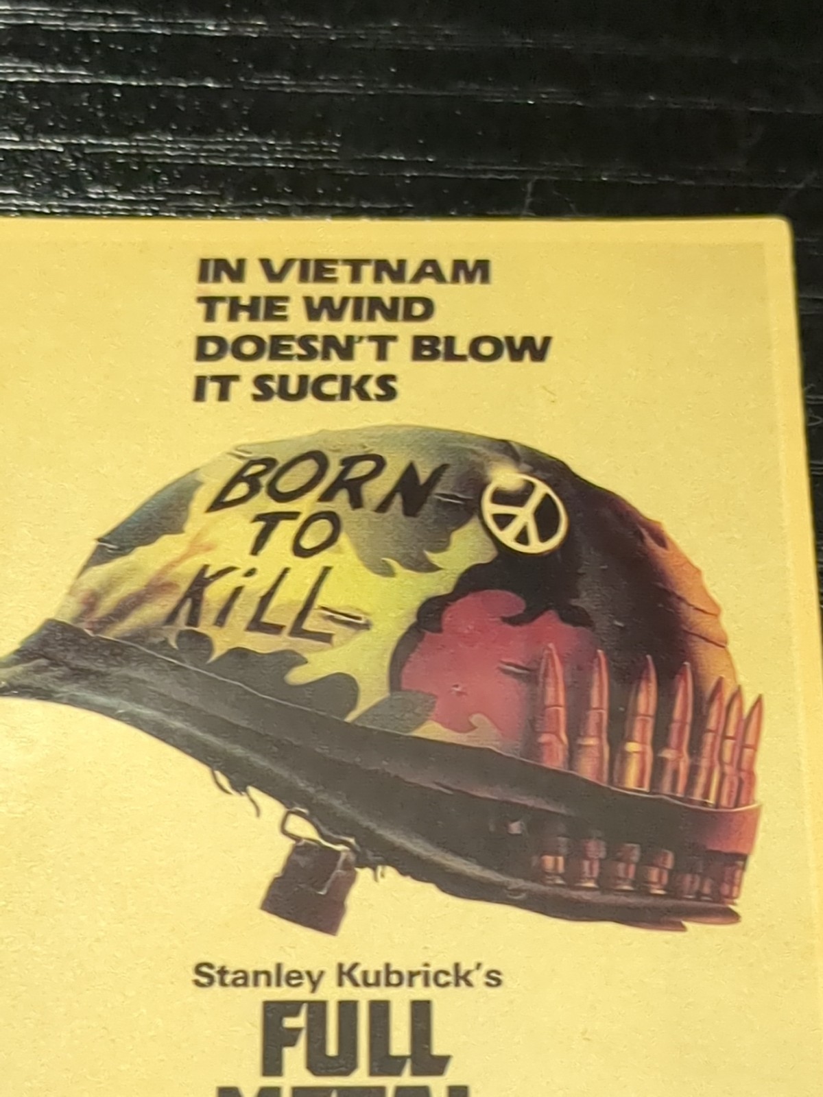Sticker Full Metal Jacket 1987 Stanley Kubrick RARE Poster Artwork Philip Castle