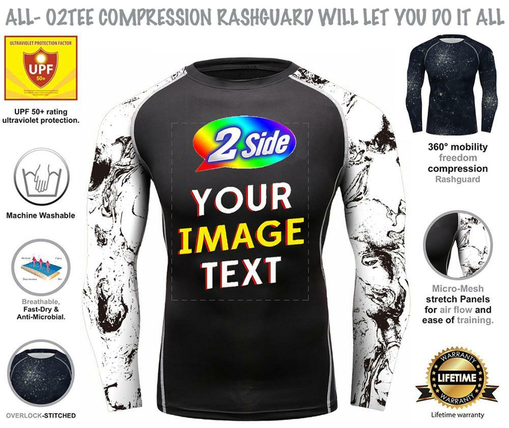 Custom Made MMA BJJ Brazilian Jiu Jitsu Rash Guards For Academy School Dojo