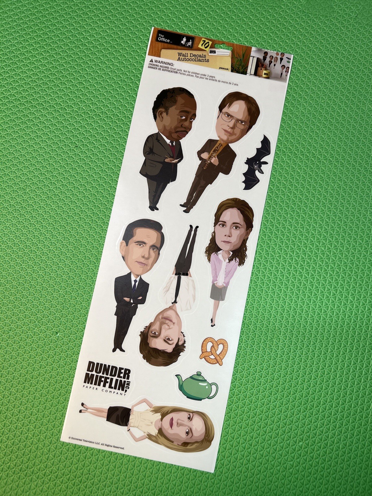 THE OFFICE Wall Decals Stickers DUNDER MIFFLIN Michael Scott Dwight Shrute