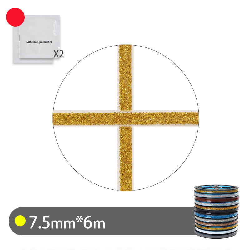 Ceramic Tile Mildewproof Gap Tape Self-adhesive Waterproof Seam Sticker 7.5/15mm