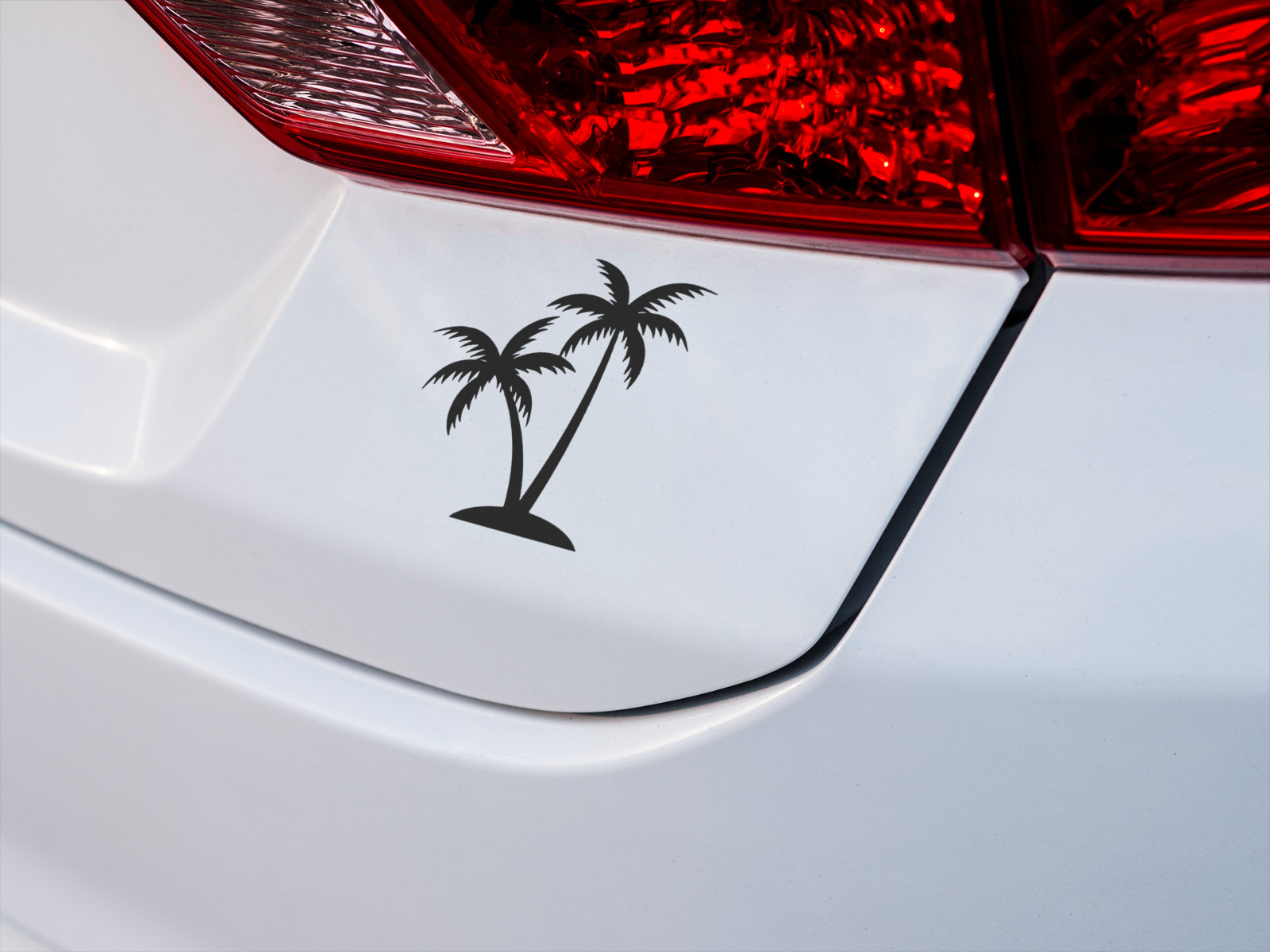 Palm Tree Home Décor Car Window Vinyl Decal Sticker Tropical Beach