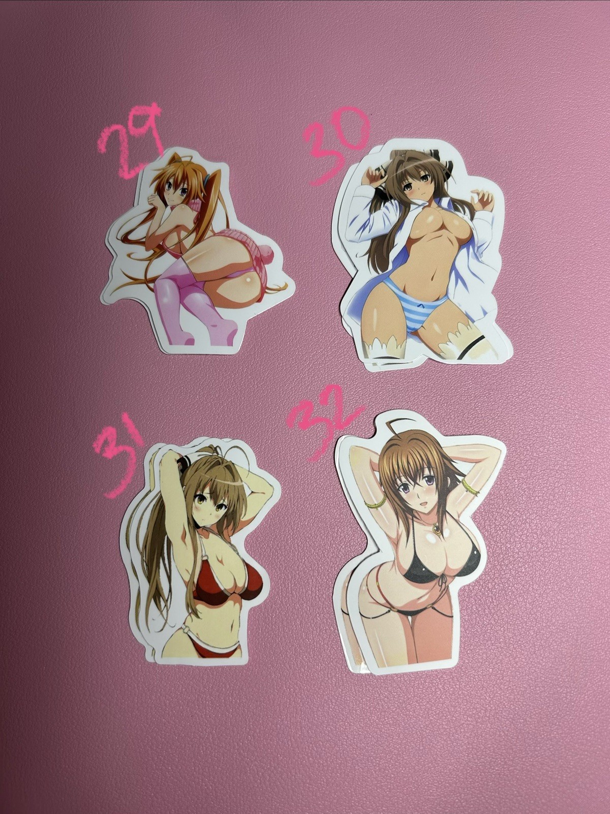 High school dxd anime waifu lewd sexy girl stickers