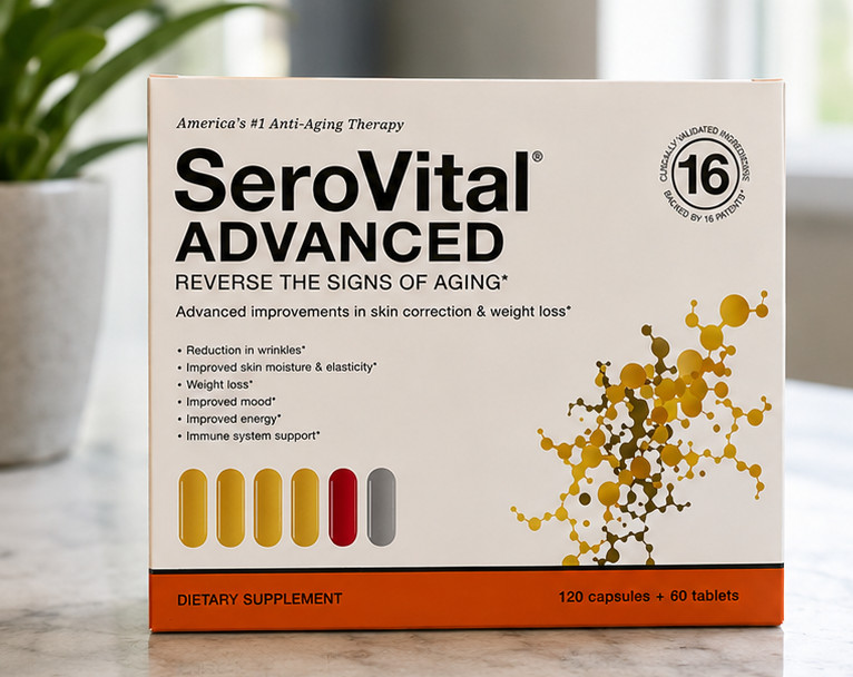 SeroVital Advanced Dietary Supplement 120 Capsules + 60 Tablets