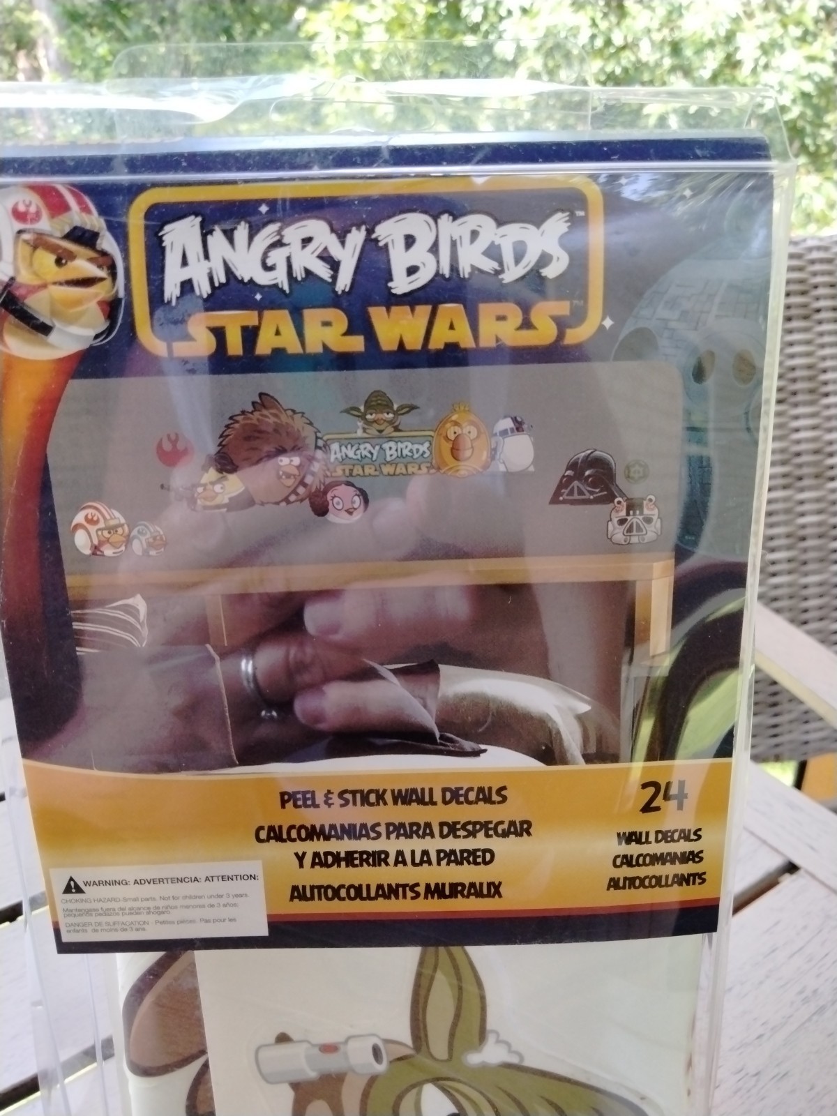 Angry Birds Star Wars Peel And Stick Wall Decals NIB