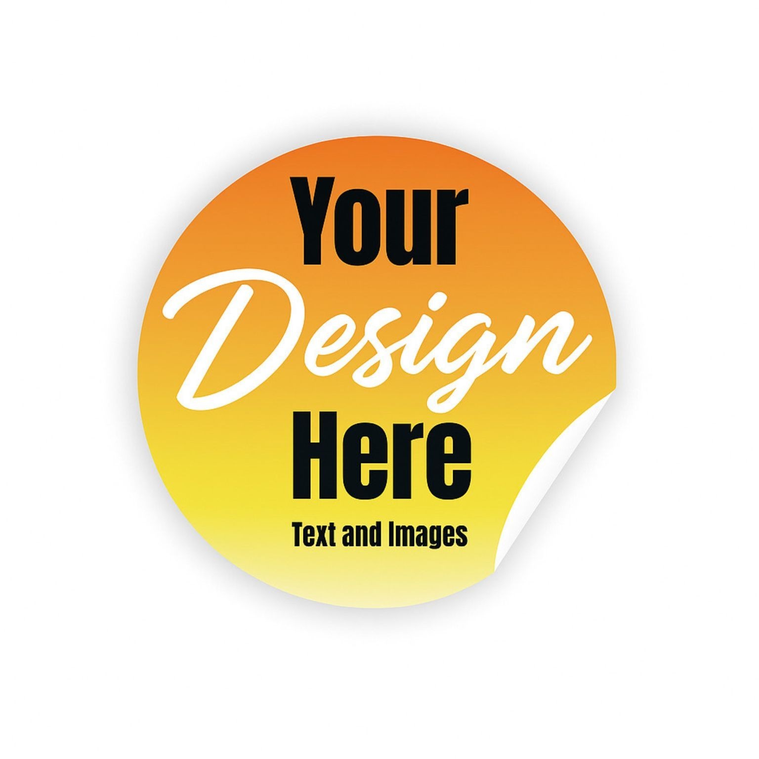 StickerJet Custom Stickers – Your Logo, Photo, or Text – Individually Cut, Vinyl