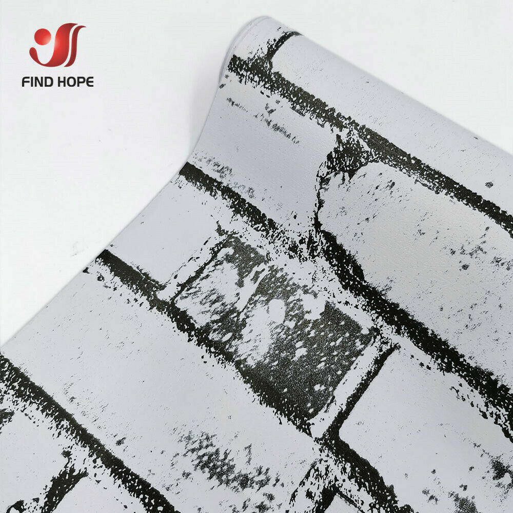 Brick Wallpaper Self Adhesive Vinyl Wall Stickers Home Kitchen Bedroom Decor DIY