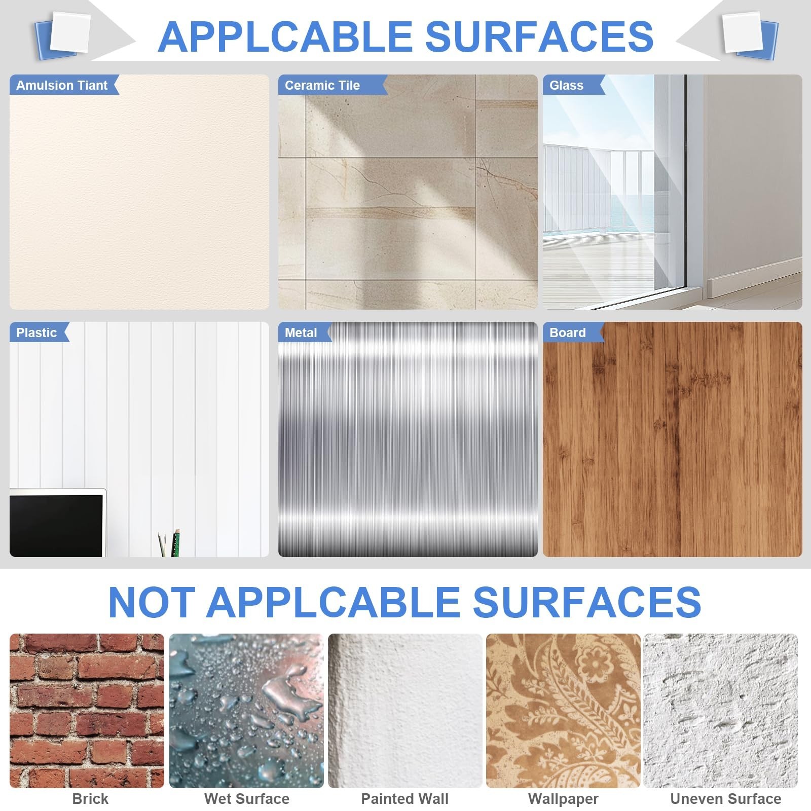 Poster Putty Sticky Tack 192 PCS Wall Mount No Damage Adhesive Removable USA