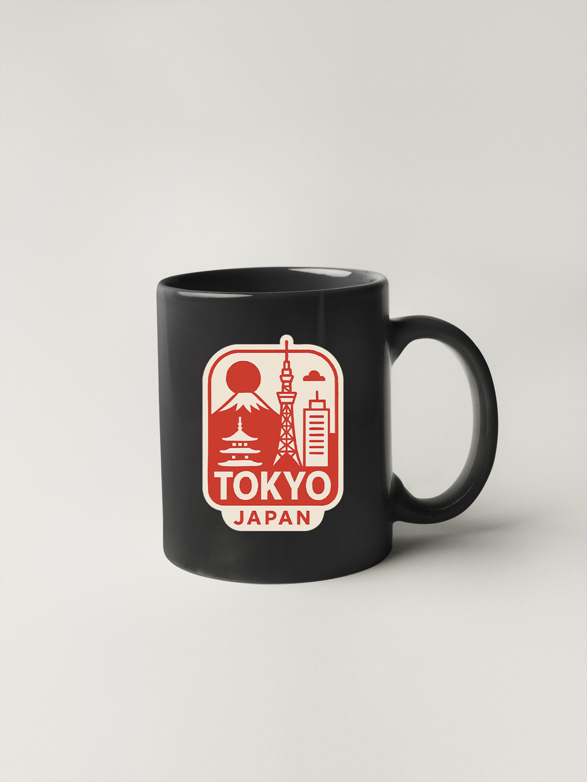 Tokyo Sticker Decal Vinyl Die-Cut City Skyline Landmark Design