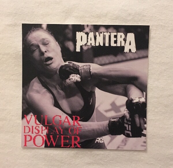 Pantera Sticker – Vulgar Display Of Power