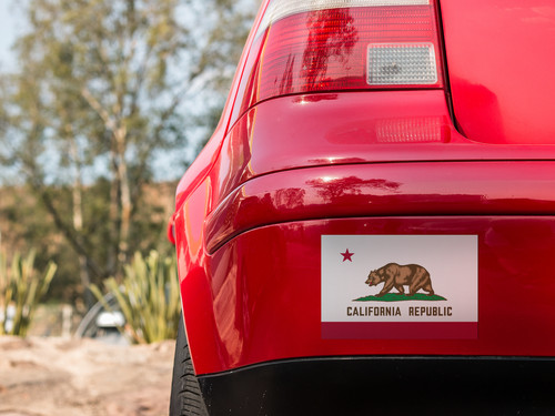 State of California Flag Sticker Decal USA California State