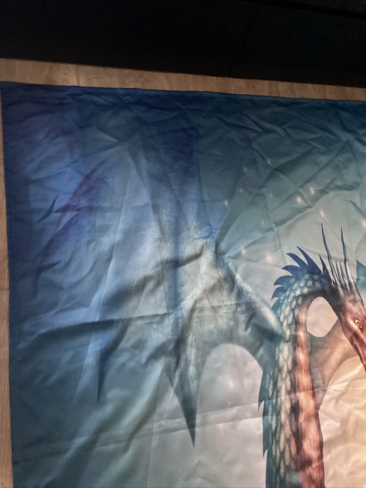 Fire Flying Dragon Medieval Mural Tapestry 60×80 xb0