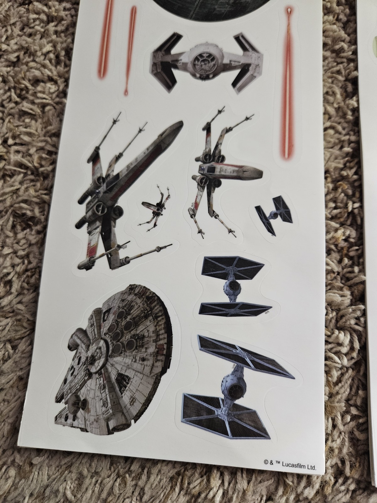 22 wall decals autocollants DISNEY STAR WARS MANDALORIAN
