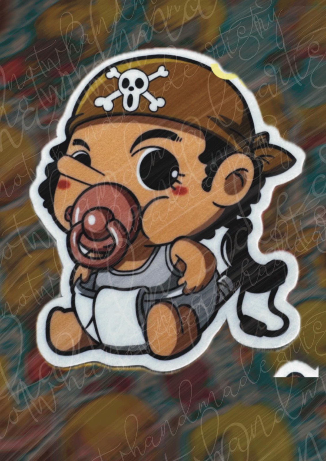 One Piece Usopp Sogeking Weatherproof Stickers