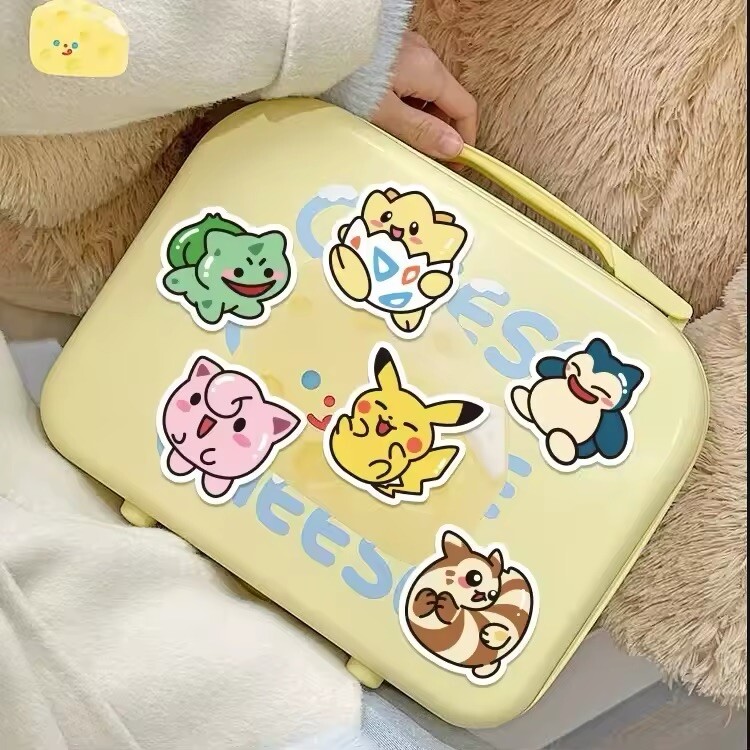 Pokemon Stickers 50pcs Anime Kawaii Style DIY Laptop Luggage Skateboard Phone