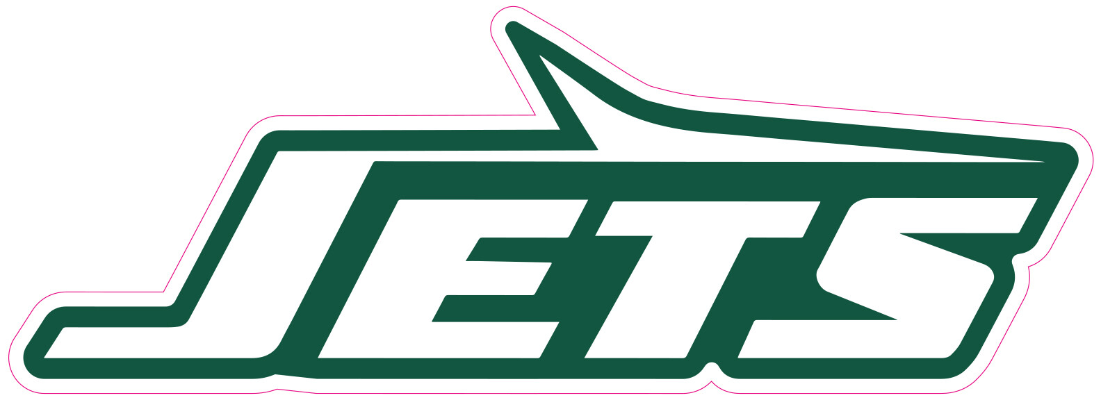 New York Jets Football Vinyl Decal Sticker Car Truck Bumper Tumbler Mug
