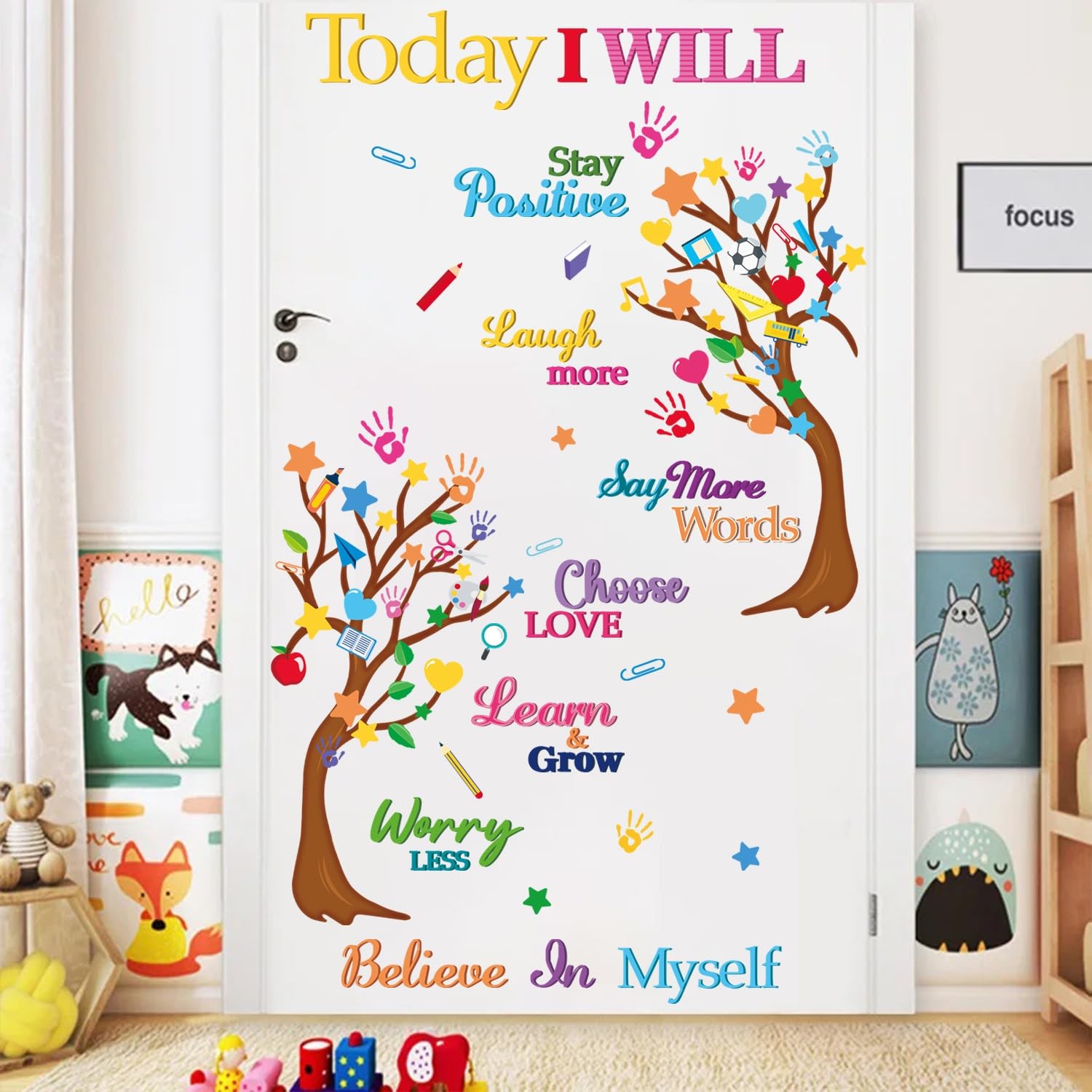 LHIUEM in This We are Confident Wall Stickers 35.4" X 11.8" Inspirational Mot…