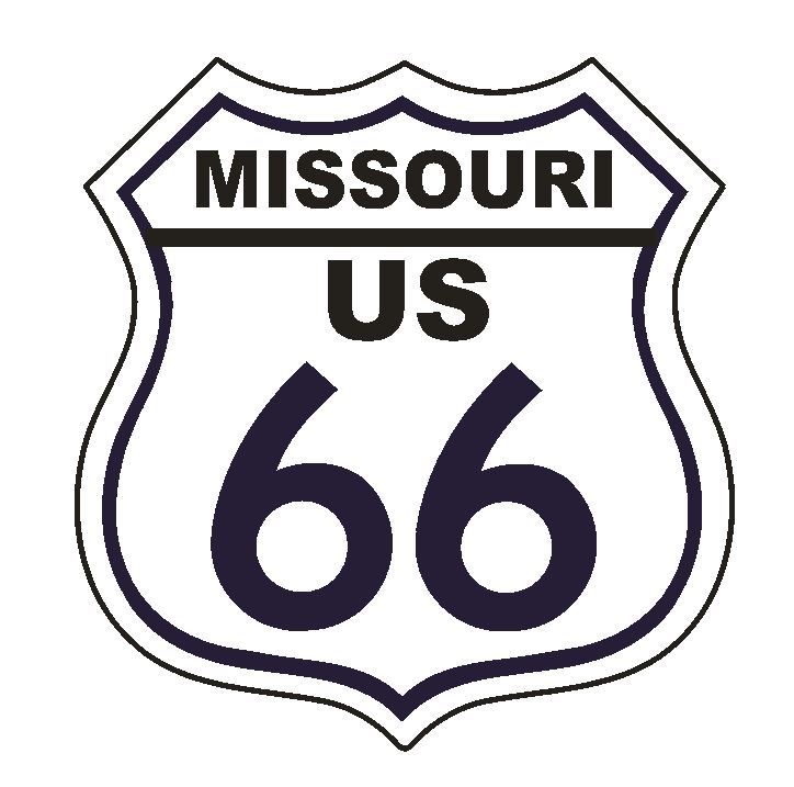 Missouri RT 66 Route 66 Sticker MADE IN THE USA D2884