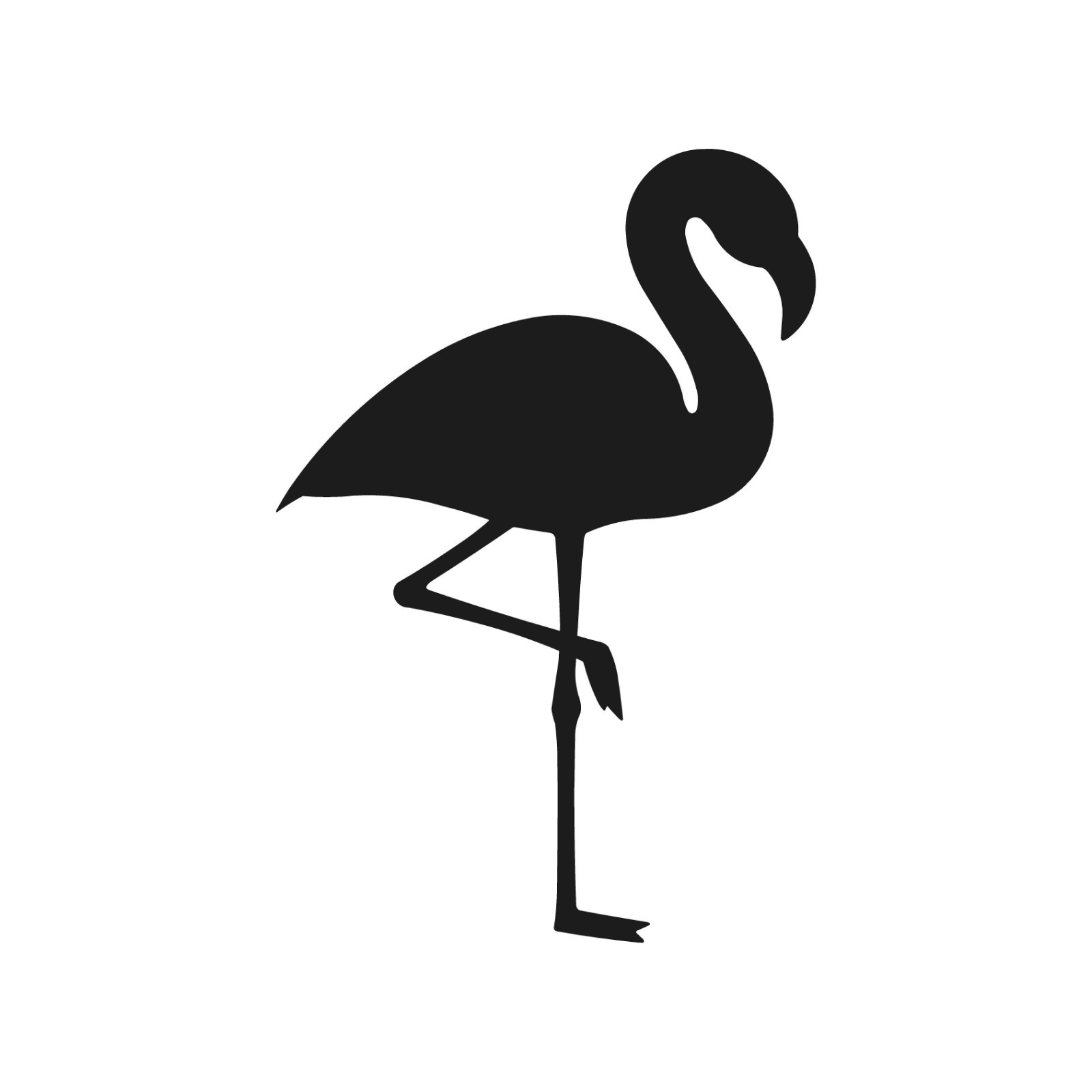 Flamingo Tropical Bird Vinyl Decal Window Laptop Sticker
