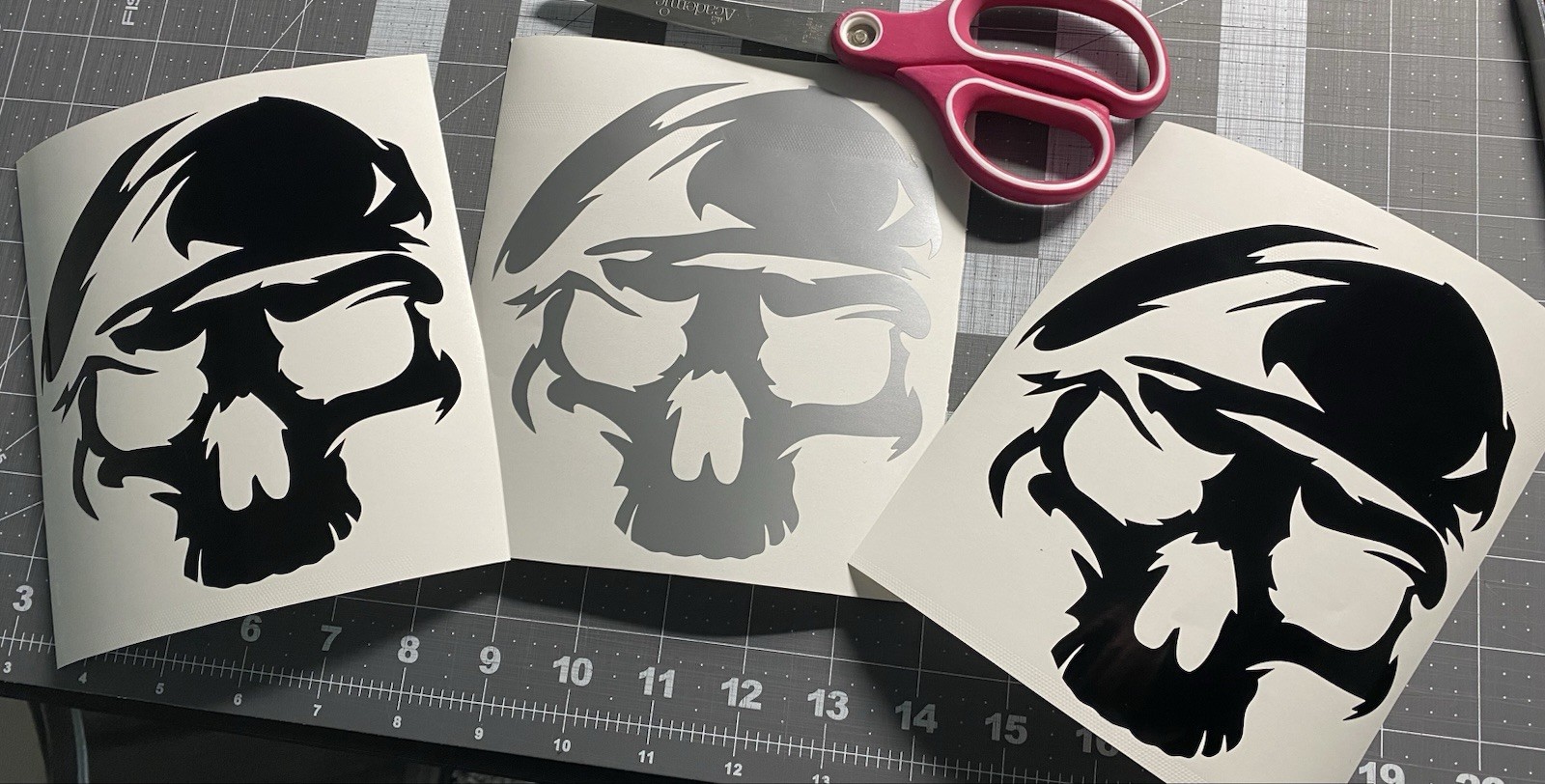 Vinyl Decal – U.S. Army Ranger (Skull)