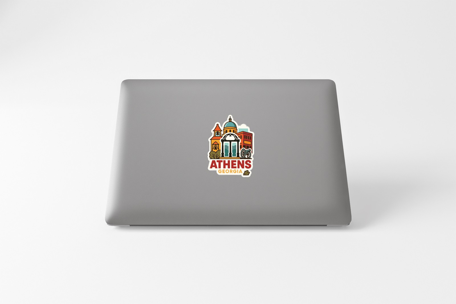 Athens Georgia Sticker Decal Vinyl Die-Cut City Skyline Landmark Design
