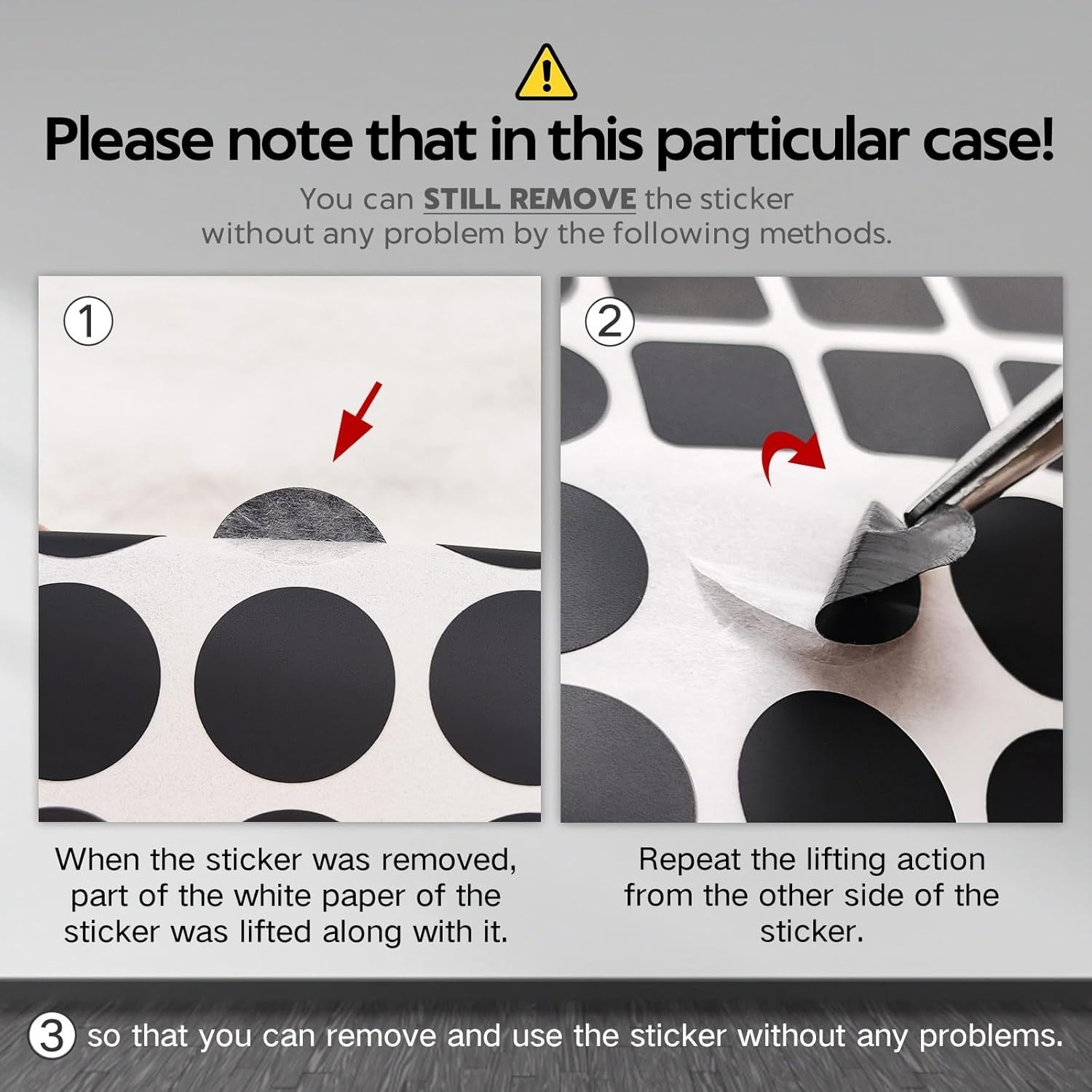 Effortless 100% Blocking Stickers – 2 Sheets for Instant Privacy Solutions