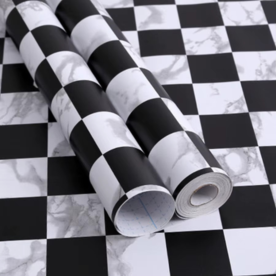 PVC Kitchen Oilproof Sticker Bathroom Waterproof Moistureproof Wallpaper Self-Ad
