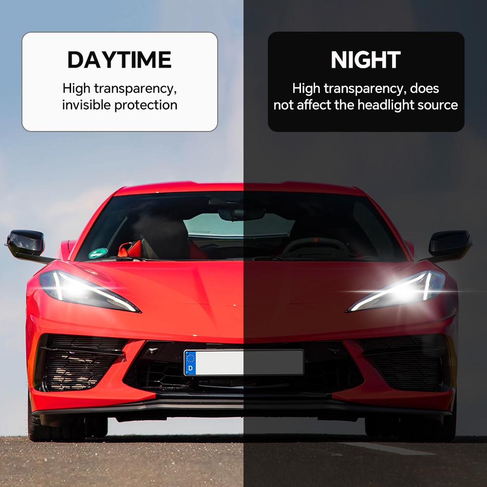 For Corvette C8 Stingray 2020-2026 Full Car Precut Paint Protection Film PPF TPU