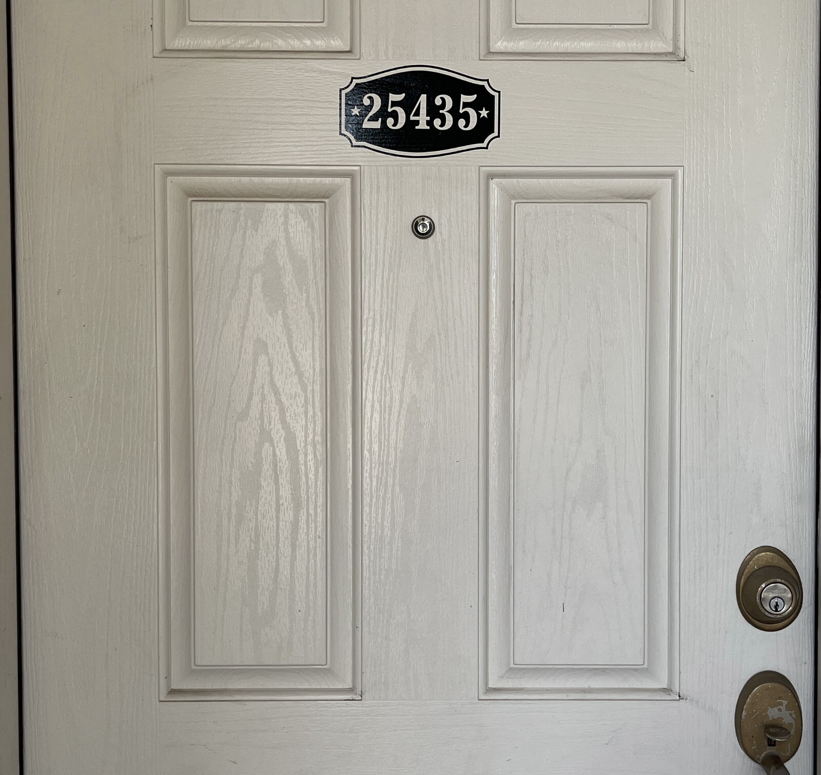 Custom Number Decal for House Address Business Door Suite Locker Vinyl Sticker