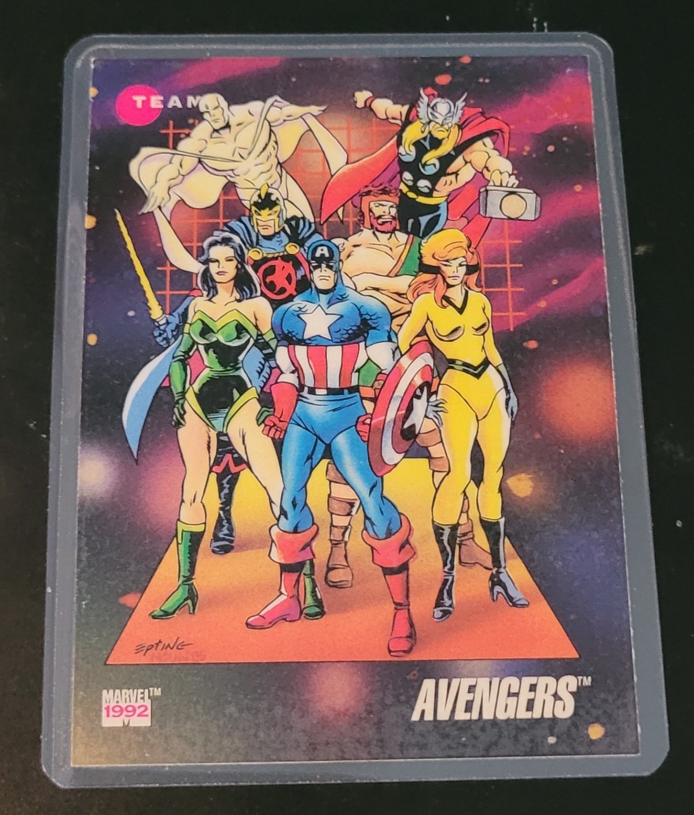 1990's Impel Marvel Universe Teams Fridge/Locker/Cabinet Laminated Magnet X-MEN