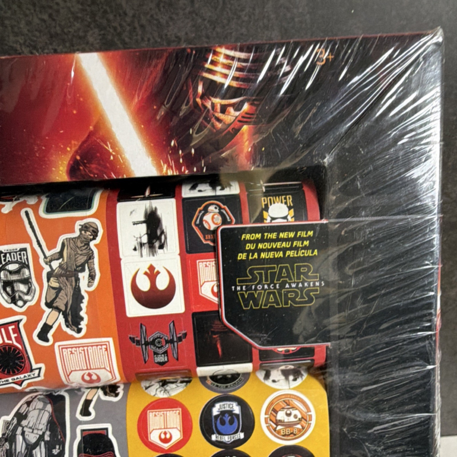 Disney Star Wars Stickers Roll 1,000 Count Kylo Ren BB-8 Rey Stormtrooper