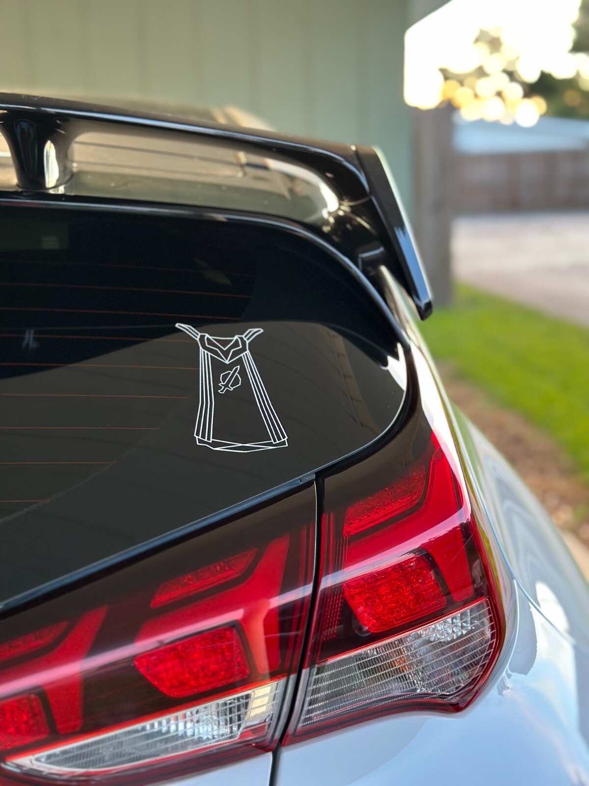 Skill Cape Vinyl Window Decal – Old School Runescape ALL SKILLS AVALIBLE 2.6"x5"