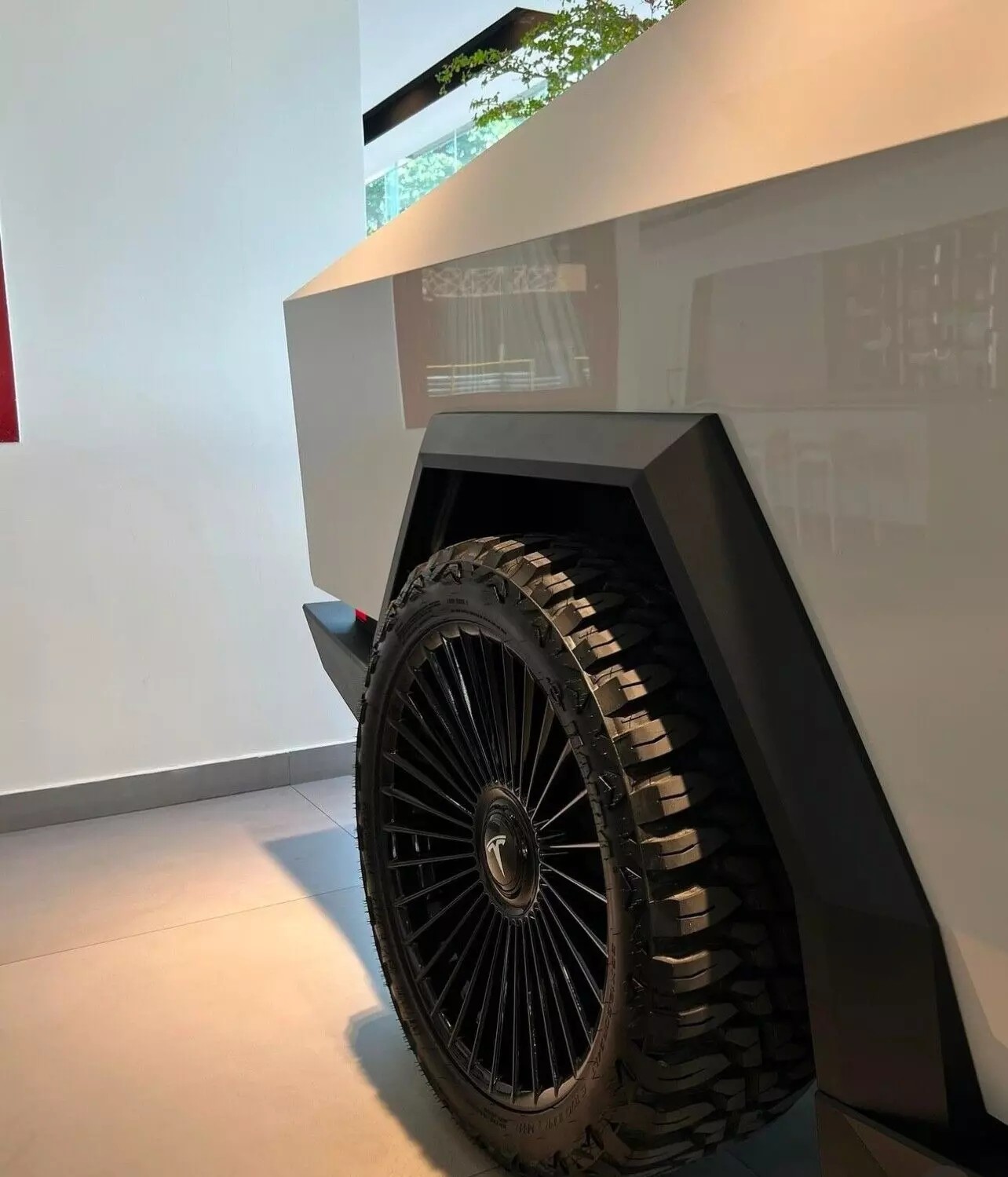 Tesla Cybertruck PreCut PPF Paint Protection Film Wrap Color Change Pearl White