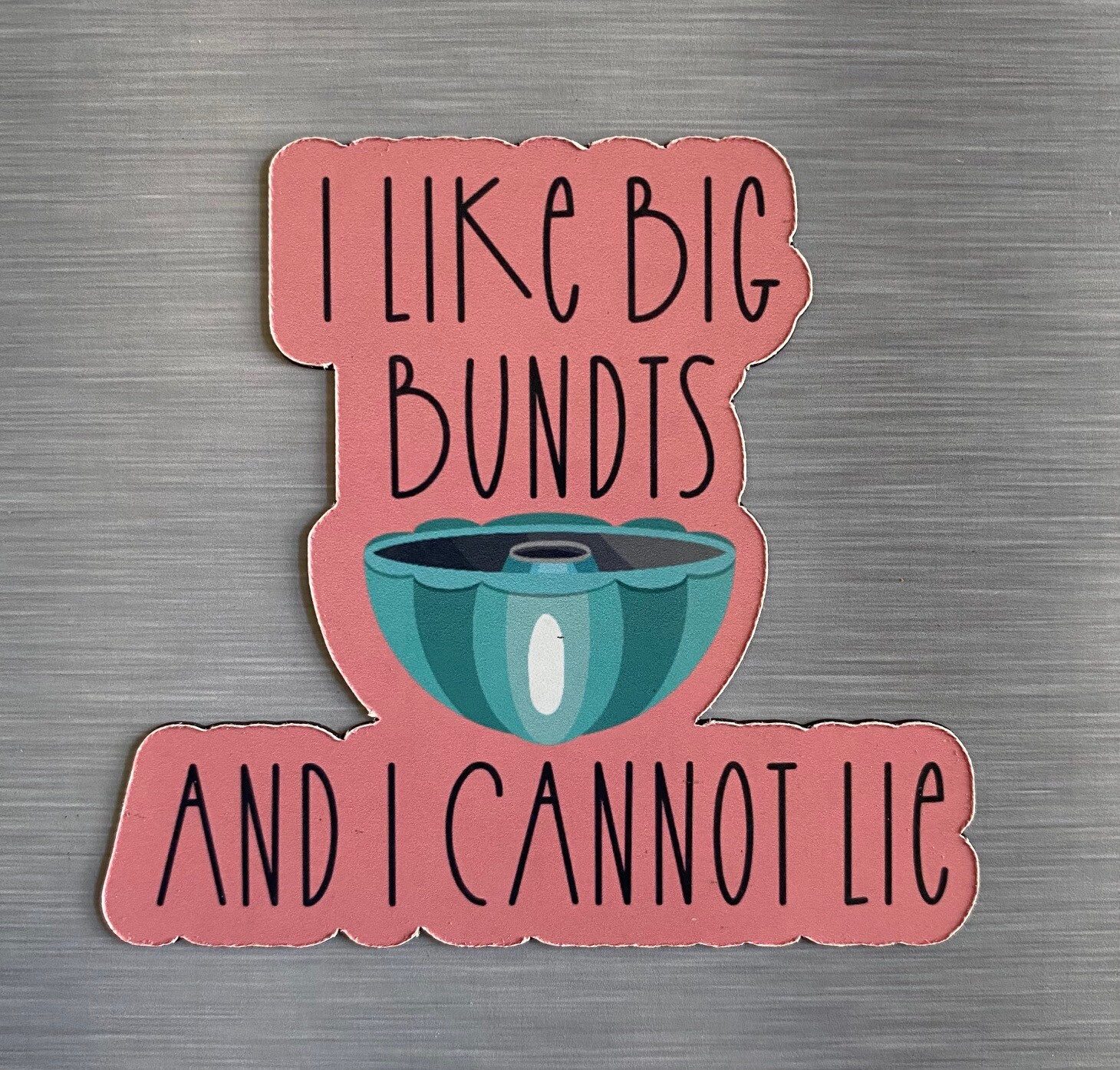 **Set of 6** Kitchen Puns Glossy Die Cut Fridge Magnets