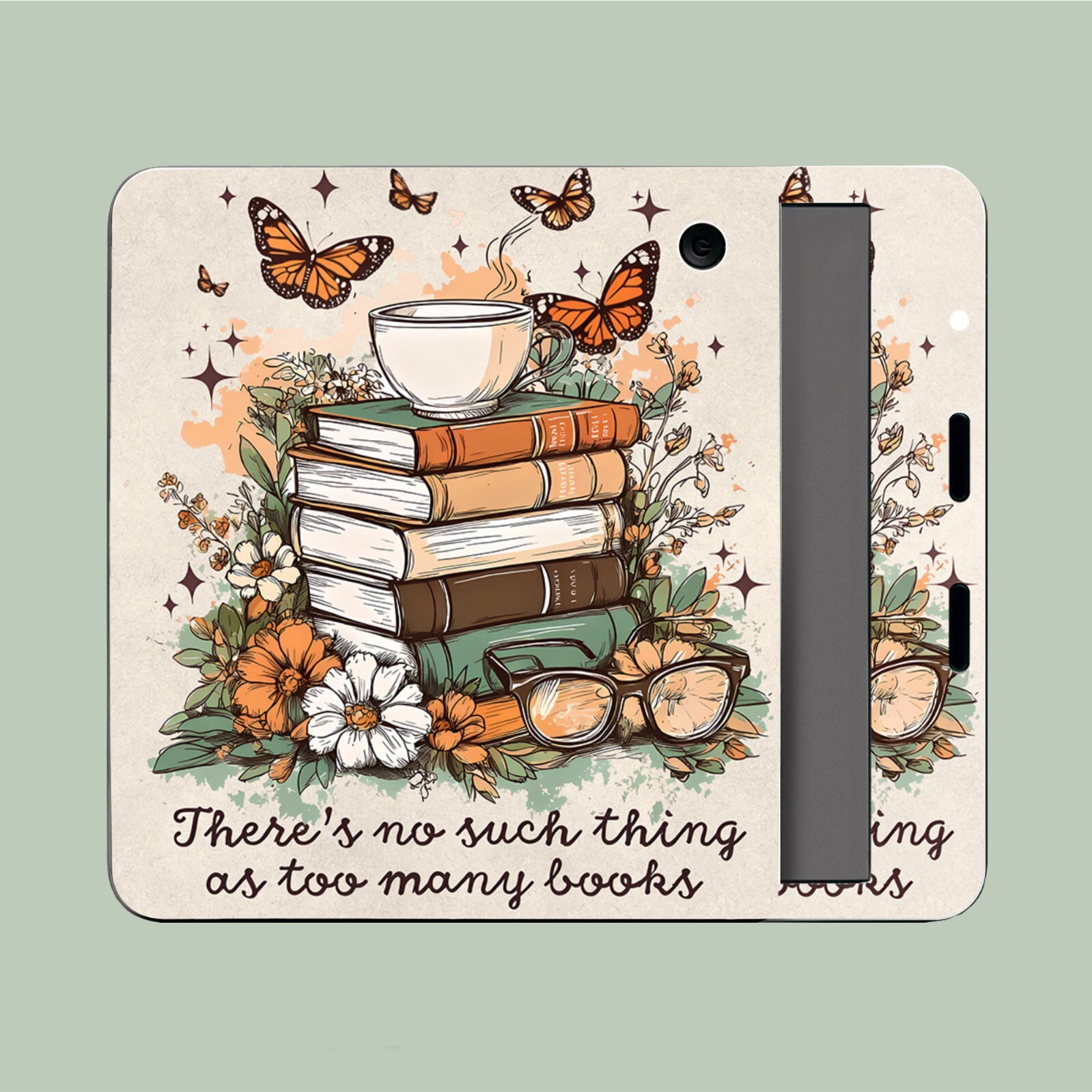 Many Books Kobo Skin Decals, Kobo Vinyl Cover, Kobo Sticker, Kobo Accessory