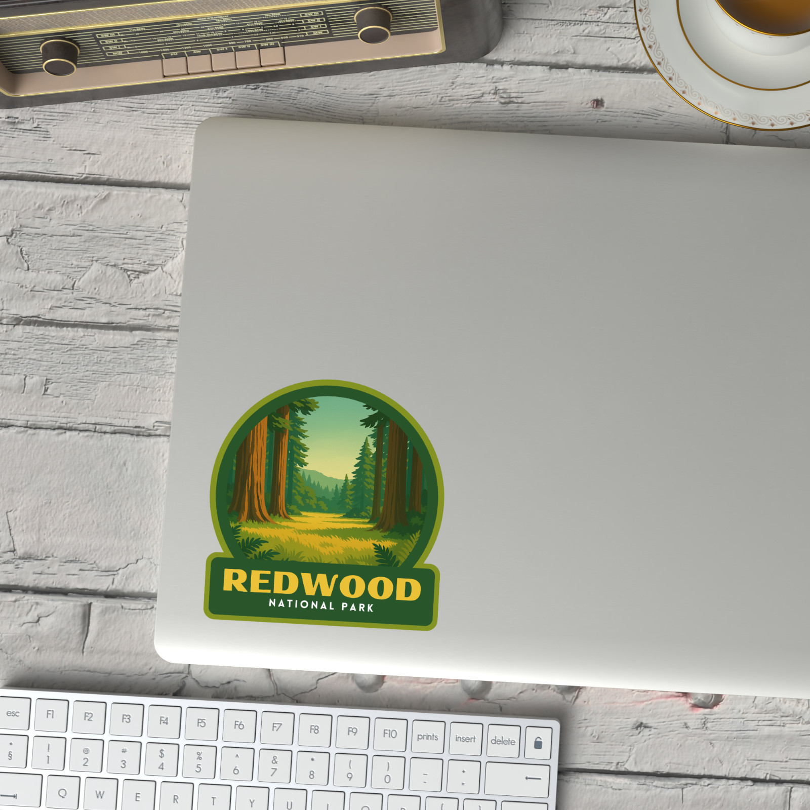 Redwood National Park Sticker Vinyl Decal Laptop Water Bottle Cooler