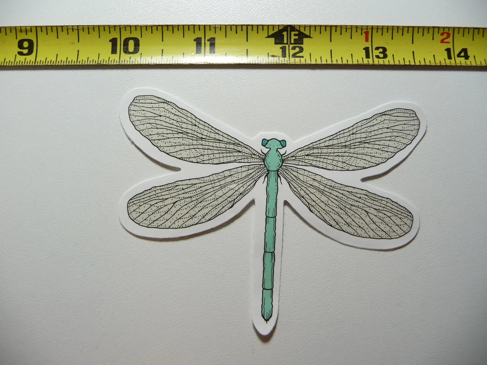 DRAGONFLY #3 SMALL STICKER DECAL BUG INSECT FUN FUNNY