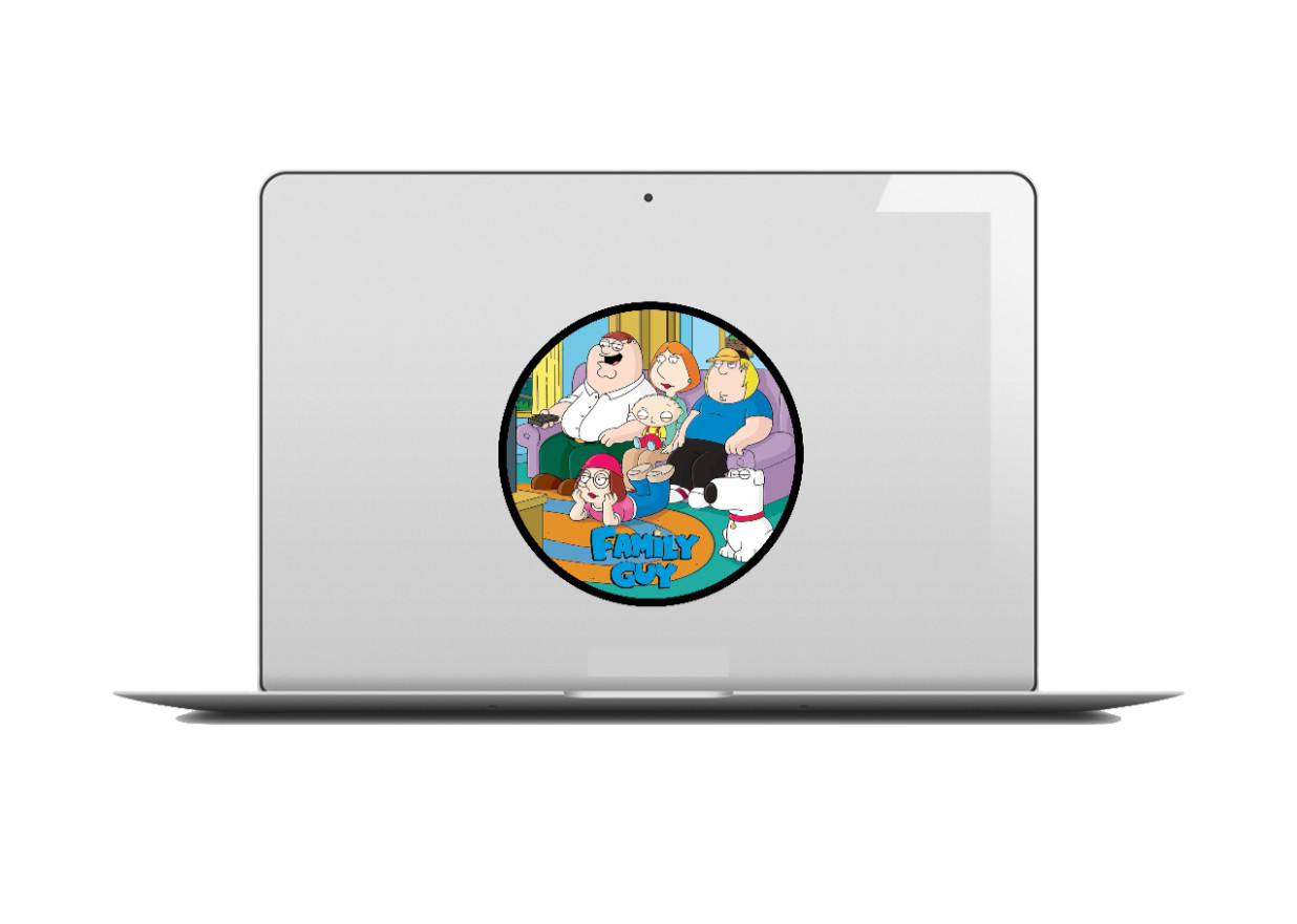 Family Guy "LR" – 4" Handmade Vinyl Decal Vehicle Laptop Cooler Decor Tumbler 26