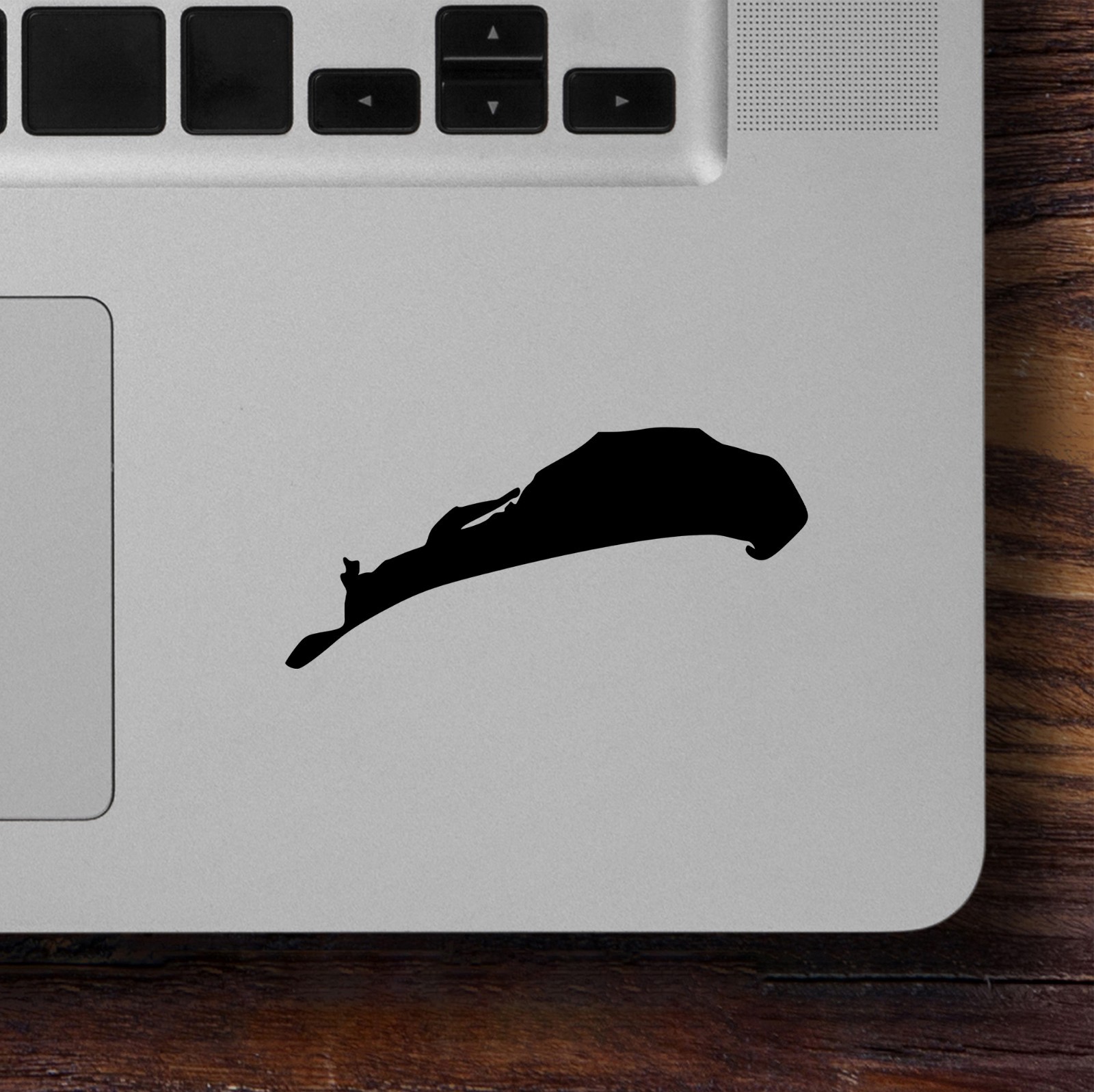 Kiawah Island Vinyl Decal Sticker – South Carolina Beach Coastal Outline Graphic