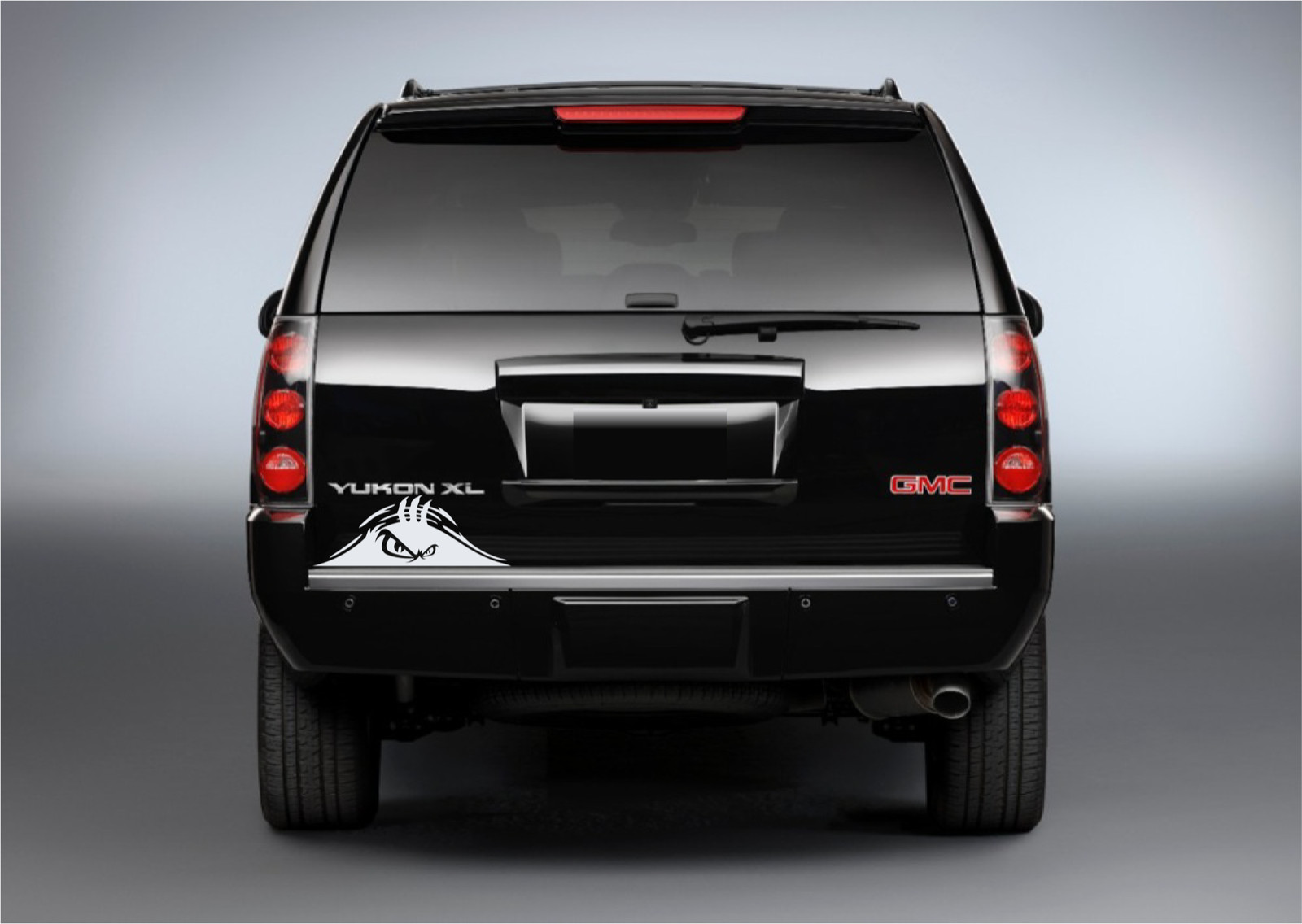 Peeking Angry Eyes Vinyl Decal Made in USA Assorted colors & sizes Auto 6+yrs
