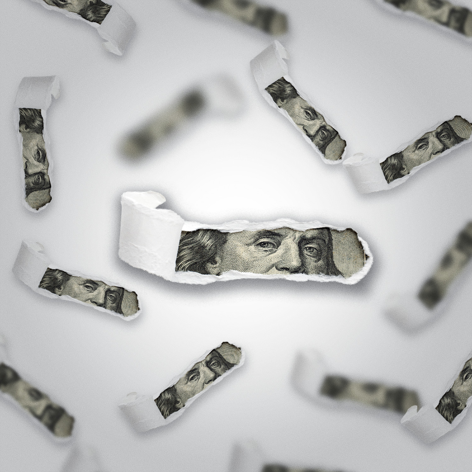 Ripped Money Sticker Realistic Waterproof – Buy Any 4 For $1.74 Each Storewide!