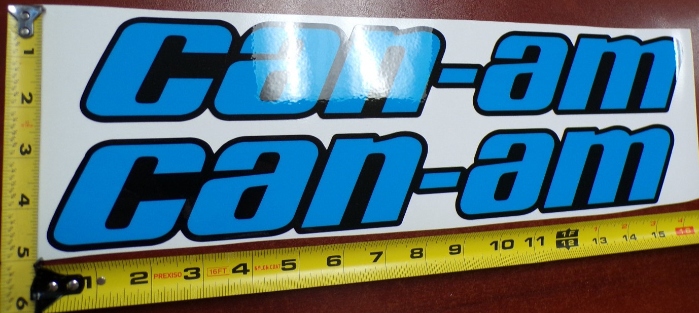 CAN-AM MAVERICK X3 R GRAPHIC DECAL STICKER USA MADE BLUE SOLID THICK